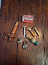 Junk Drawer Lot Razors Padlock
