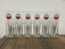 6 x Amstel Pint Glass New